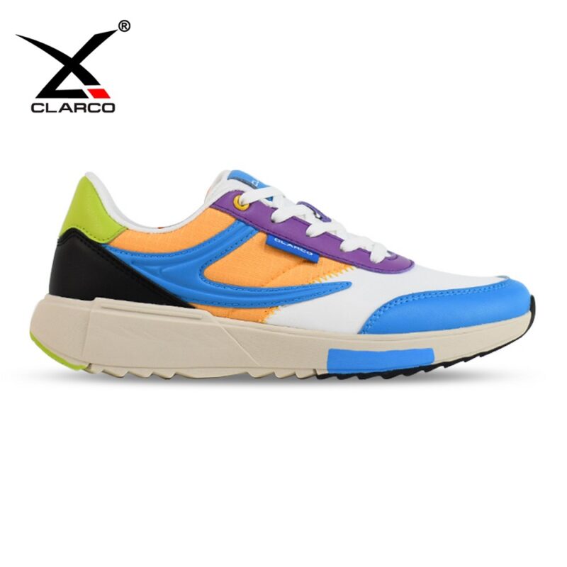 Breathable Color-Contrast Shoes with PU Upper and Cushioned EVA CL30203