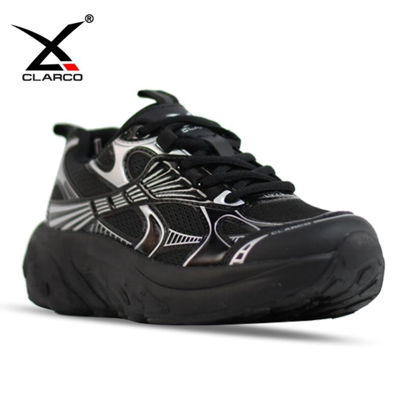 Retro-Inspired Dad Sneakers with Mesh and PU Details CL31979
