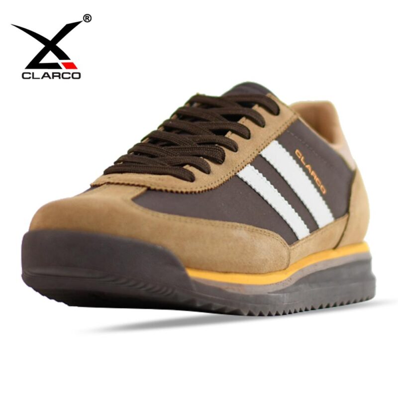 OEM Fashion Genuine Leather Anti-slip Athletic Sneakers CL31982