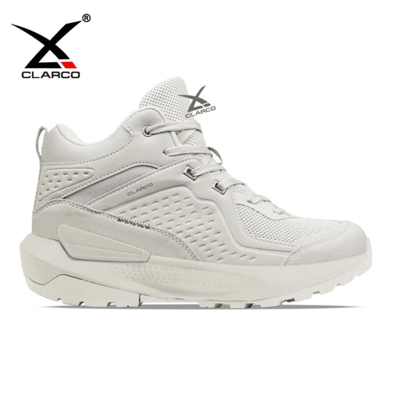 Ankle-Support Leather Hiking Boots with Non-Slip Outsole CL32562