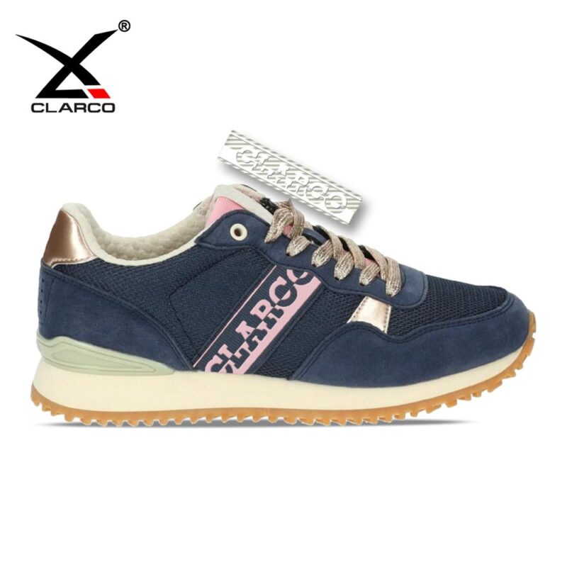 Fashion-Forward Casual Sneakers with Suede Toe and Airy Mesh CL32652