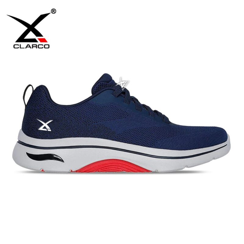 Performance Knit Jogging Shoes with Protective Toe Guard and Shock Absorption CL32671