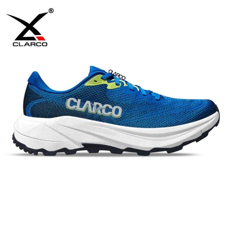 Shock-Absorbing Trail Runners with Reinforced Toe and Breathable Construction CL32690