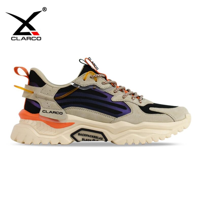 Street Style High Platform Sneakers with Premium Suede Detailing CL29031
