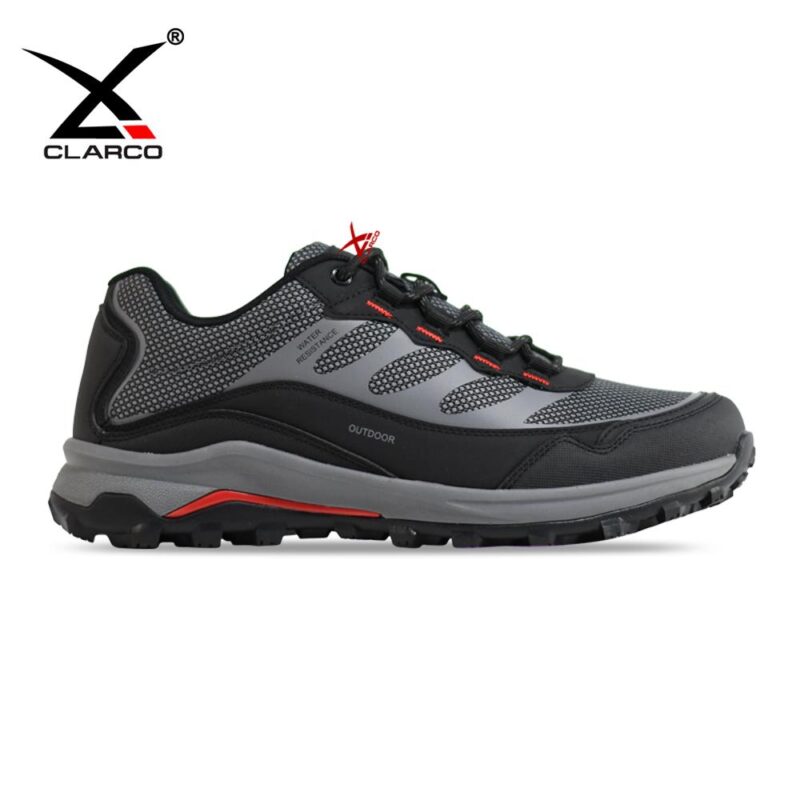 Durable Men's Trail Running Shoes Ventilated Mesh Upper with Protective Suede Toe CL29578