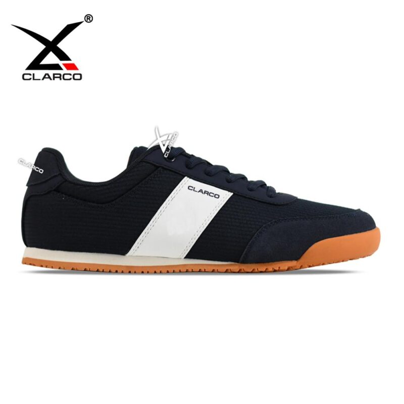Classic German Military Trainers with Leather Toe & Knit Upper CL31812