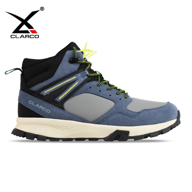 Weather-Resistant High Ankle Hiking Boots with Suede Upper CL32255