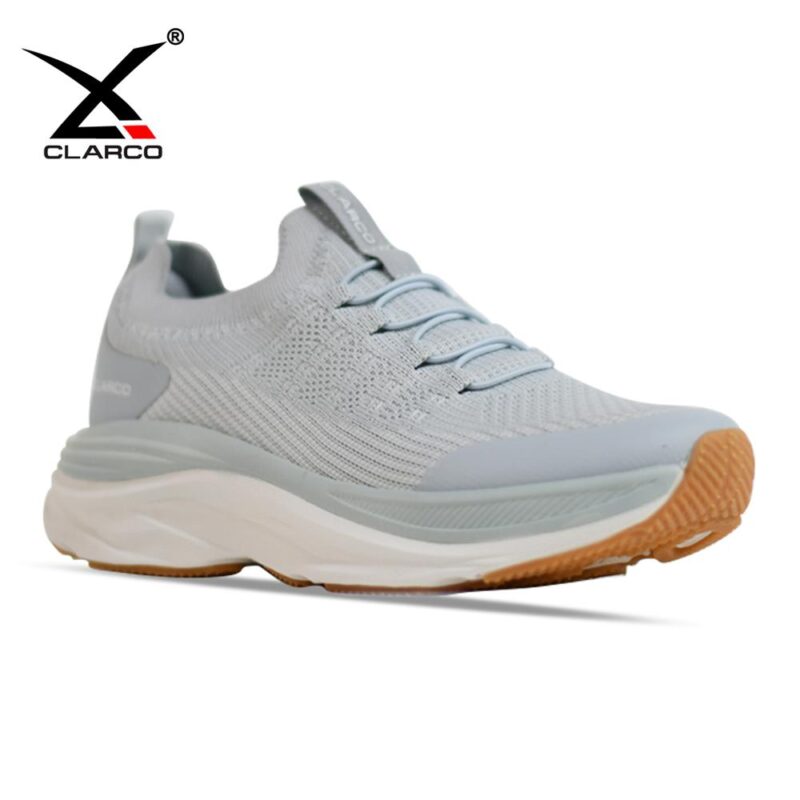 Custom Lightweight Flexible Flyknit Walking Jogging Shoes for Men with Cushion Sole CL31779W