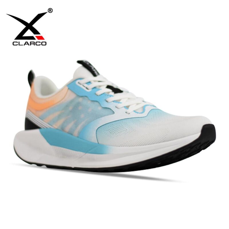 Breathable Fashion Running Shoes with Flyknit Upper and TPR Outsole CL32590