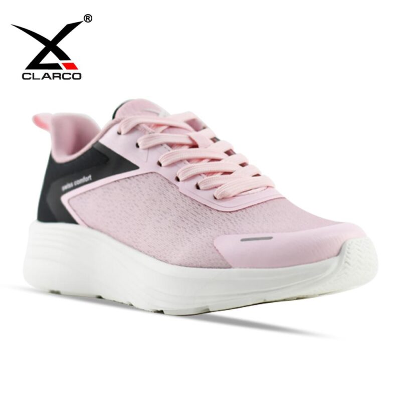 Women‘s Cloud-Cushion Running Shoes Jacquard Mesh Upper Double MD Comfort CL32651