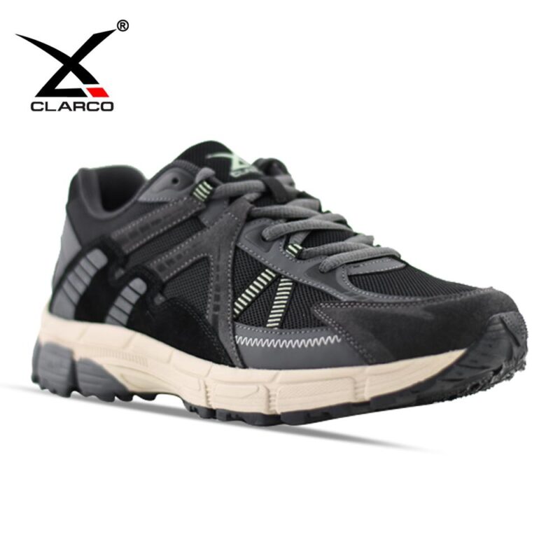 Men's Retro Running Footwear Suede Upper Mesh Panels Light EVA Cushion CL33078