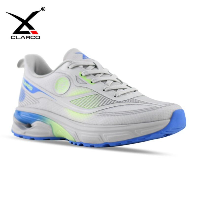 Chunky Sole Casual Shoes with Oxford Fabric Upper & Printed Rubber Toe CL33102