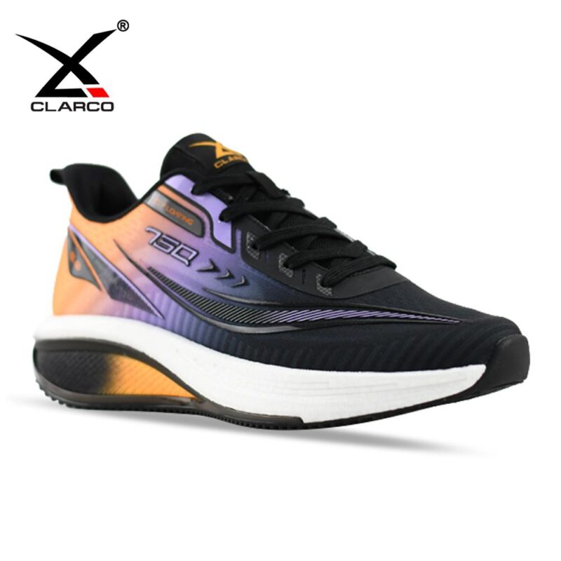 Fashion-Forward Running Shoes with Jacquard Upper & Printed Rubber Toe CL33109