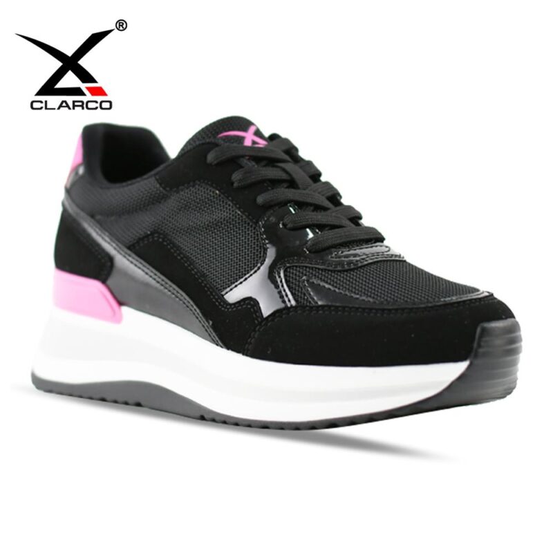 Contemporary Comfort Shoes with Suede Accents & Height-Enhancing MD-TPU System CL33222