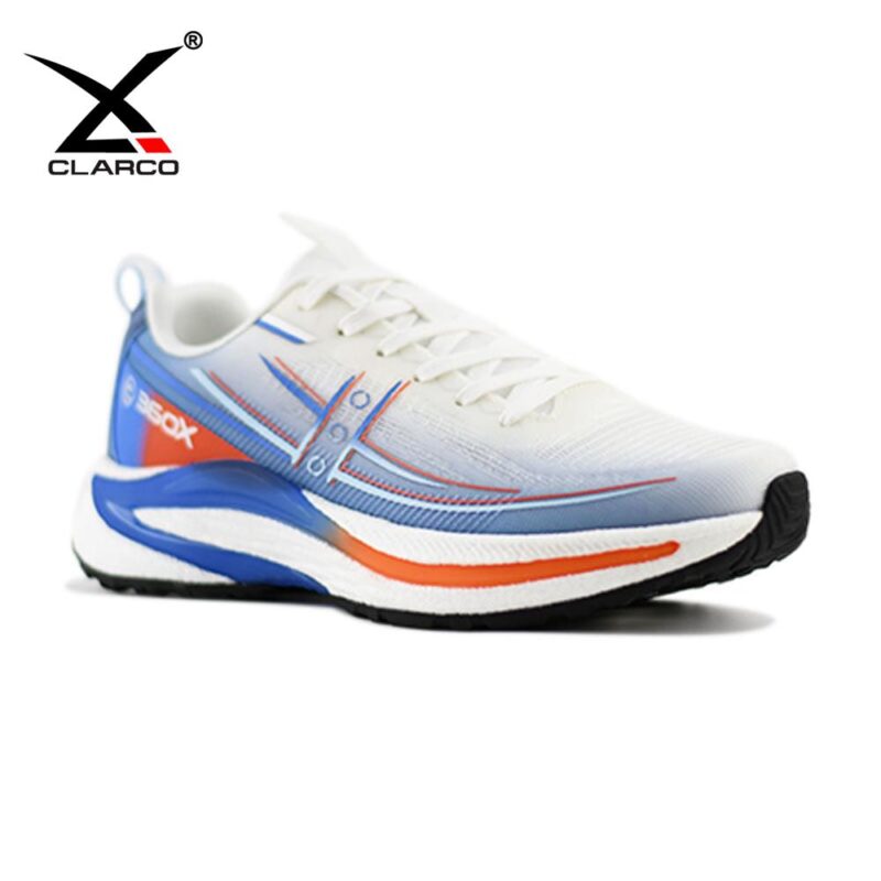 Technical Running Shoes with Jacquard Upper & Suede Toe Protection CL33269