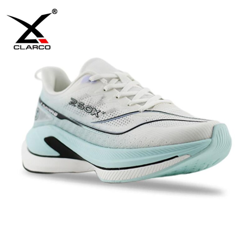 Elite Carbon Plate Marathon Racers with High-Rebound EVA & Engineered Textile Upper CL33533