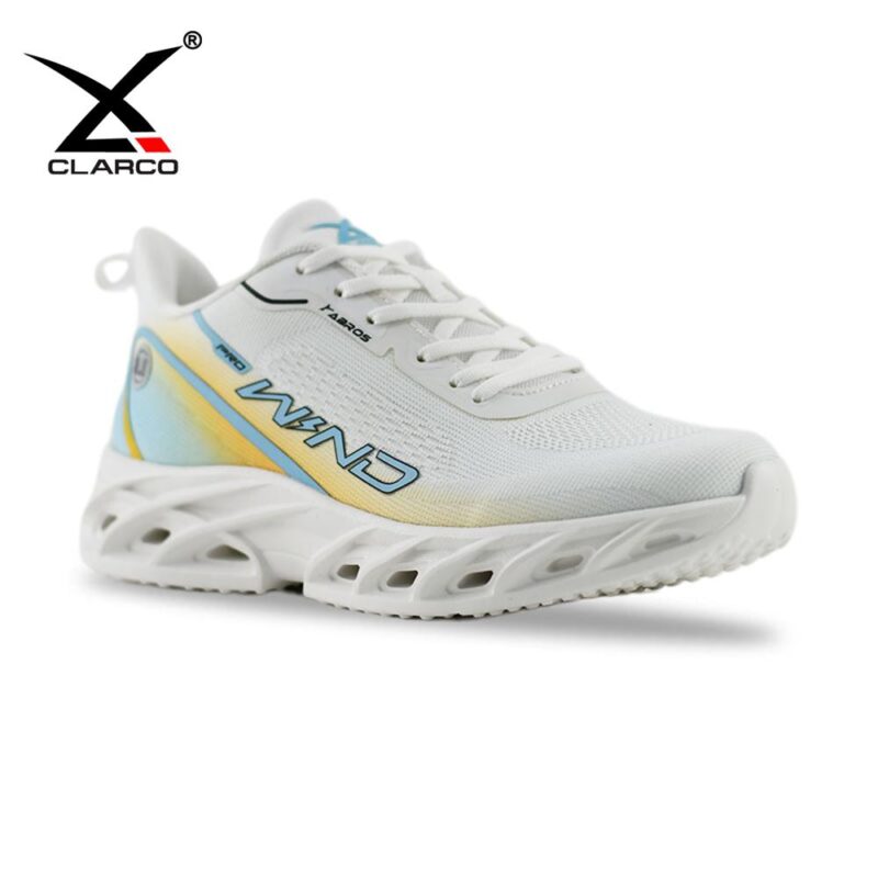 Breathable Running Shoes with Printed Rubber Toe & Responsive Cushioning CL33581