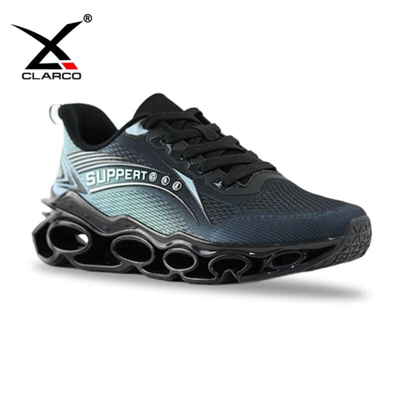 Streetwear Chunky Sneakers with Jacquard Construction & Drip-Sole Cushioning CL33717M