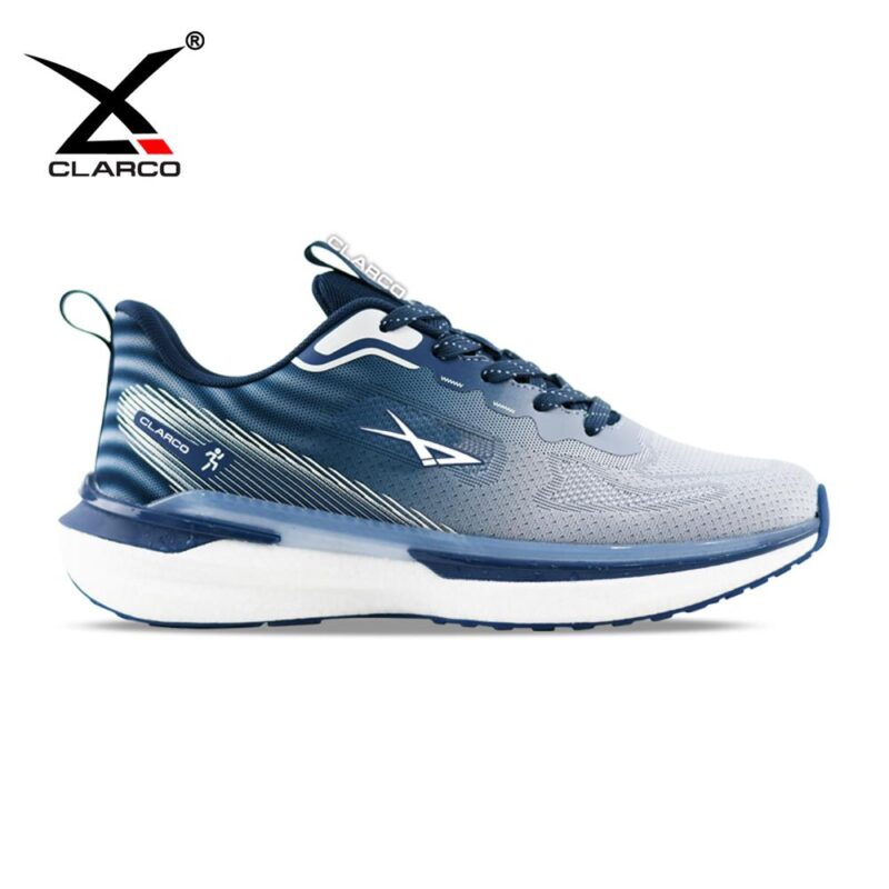 Technical Running Shoes with Jacquard Upper & Suede Toe Protection CL30512M