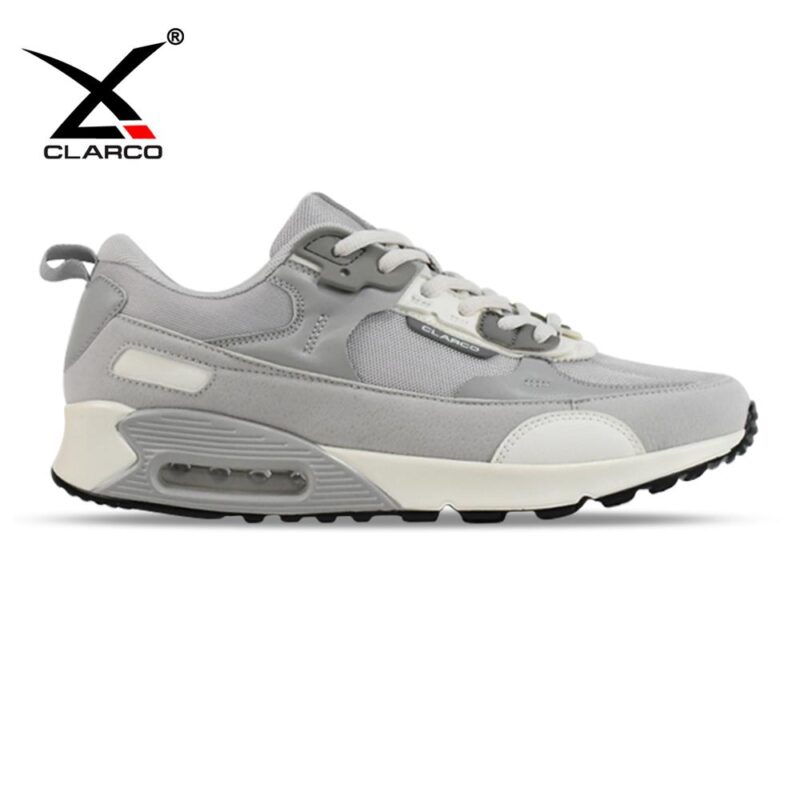 Air-Cushioned Running Shoes with Textile Upper & Microfiber Support Panels CL28188