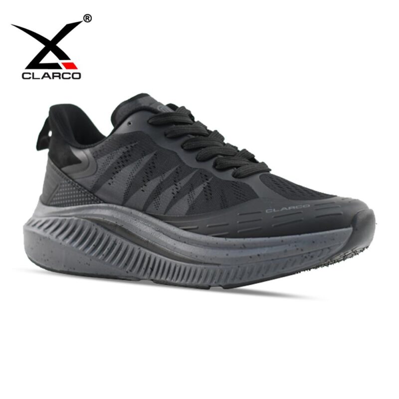Athletic Leisure Sneakers with Knit Upper and Responsive MD Midsole Comfort Technology CL33195